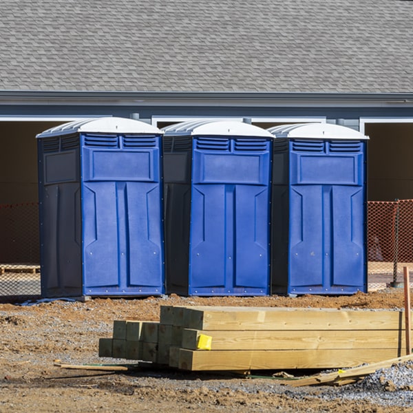 do you offer hand sanitizer dispensers inside the porta potties in Acme LA